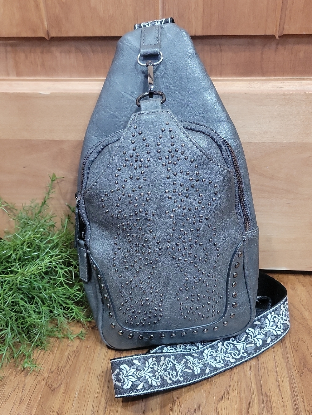 Sam & Hadley Convertible Crossbody Sling Bag - Picture 1 of 15